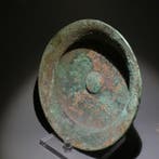 Grec ancien, hellénistique Bronze Assiette-bol Omphalos. Ø, Collections