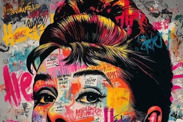 IPR Graph - Glamour en el Asfalto: Audrey Hepburn Bajo el