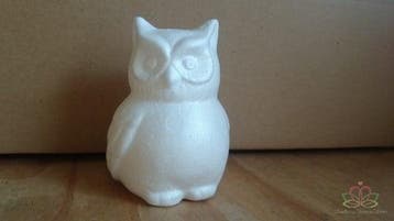 Styropor Piepschuim Isimo Uiltje 13 cm, Nieuw