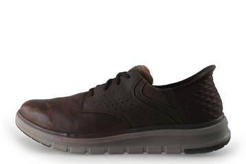 Skechers Veterschoenen in maat 44 Bruin, Kleding | Heren, Schoenen, Bruin, Verzenden, Skechers, Gedragen