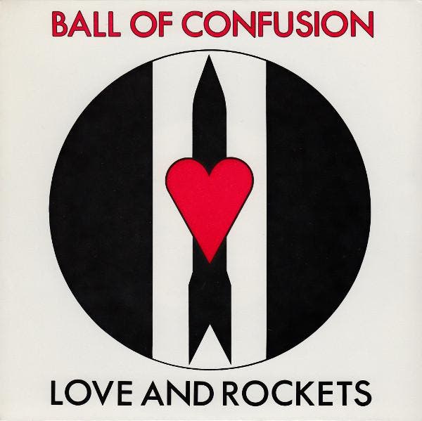 Love And Rockets – Ball Of Confusion (LP, 1985), Cd's en Dvd's, Vinyl | Rock, Gebruikt, Verzenden