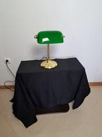 Bankierslamp - Koper, Glas - Klassieke bankierslamp