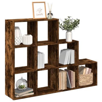 vidaXL Kamerscherm / boekenkast 137,5x29x103,5 cm hout, Verzenden, Nieuw