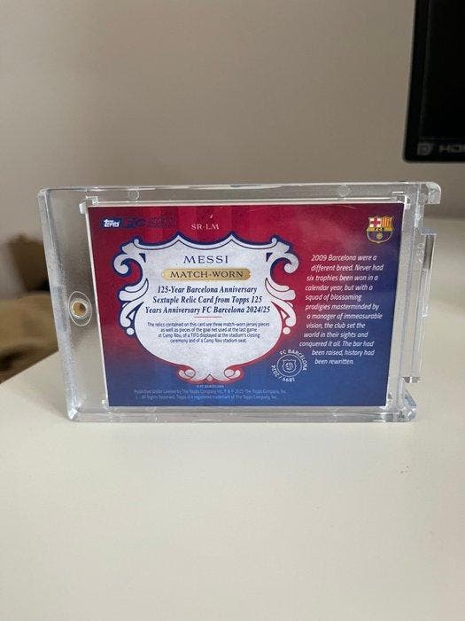 2024/25 Topps 125 Years Anniversary FC Barcelona Lionel, Collections, Autocollants