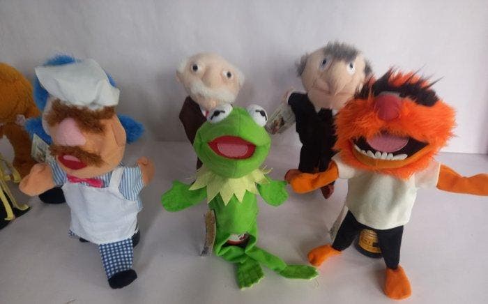 The Muppets - Figuur - Complete set Muppets handpoppen (8) -, Antiquités & Art, Antiquités | Autres Antiquités