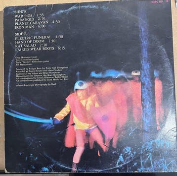 Black Sabbath - Paranoid - Disque vinyle - Labels Vertigo, Nieuw in verpakking