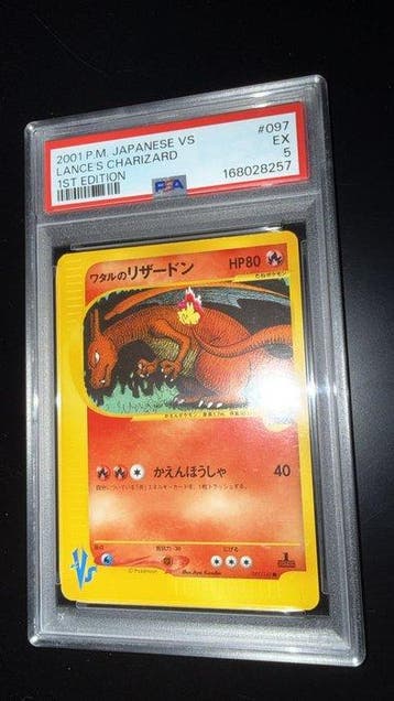 Pokémon - 1 Graded card - Charizard First edition - PSA 5 -, Hobby & Loisirs créatifs