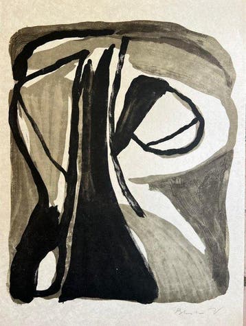 Bram van Velde - Pour Samuel Beckett