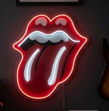 Les Rolling Stones - Enseigne lumineuse - polyester