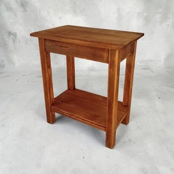Tafel - Vurenhout - Oud landelijk tafeltje