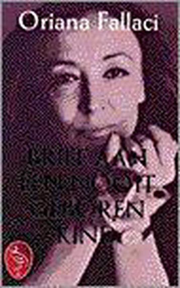 Brief aan een nooitgeboren kind / Ooievaar 9789057133442, Verzenden, Gelezen, O. Fallaci