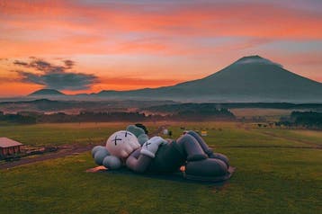 Kaws (1974) - Kaws Holiday Japan companion Brown, Antiek en Kunst
