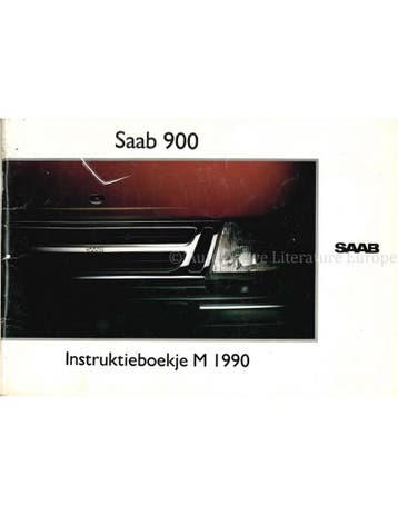 1990 SAAB 900 INSTRUCTIEBOEKJE NEDERLANDS, Ophalen of Verzenden