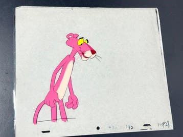 Friz Freleng - Cellule danimation originale et dessin du