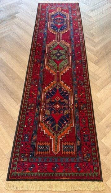 Gharajeh Heriz loper - no reserve price - Tapijt - 290 cm -, Nieuw