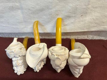 Meerschuim pijp - meerschaum - (4)