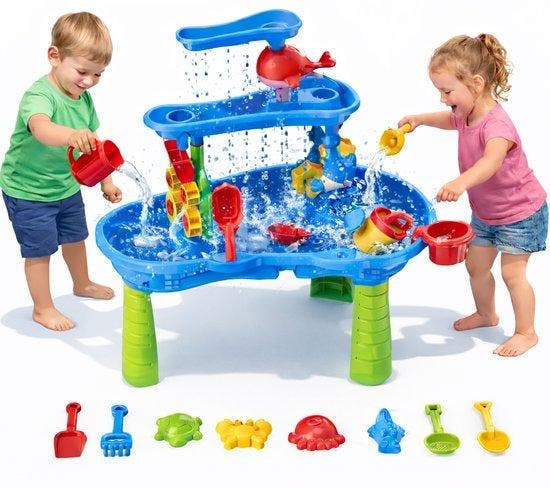 2dekans | KidzKraze® Watertafel L - Zandtafel Kind –, Kinderen en Baby's, Speelgoed | Overig, Ophalen of Verzenden