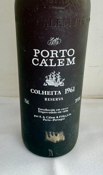 1961 Porto Calem - Colheita Port, Tawny - Gebotteld in 1989, Verzamelen, Wijnen, Nieuw