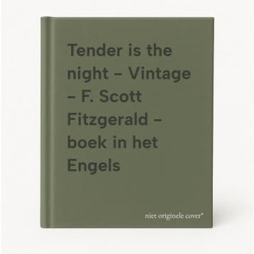 Tender is the night - Vintage - F. Scott Fitzgerald - boek, Verzenden, Gelezen