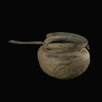 Oud-Romeins Brons Libations bowl, Patera, Antiek en Kunst