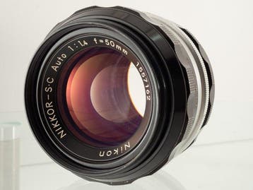 Nikon F Photomic Late Type Black + Nikkor-S.C 1.4/50mm +
