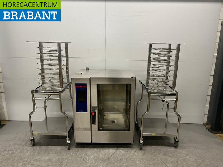 Four mixte Eloma Genius MT 10-11 en acier inoxydable 380V, Articles professionnels, Horeca | Autre, Envoi