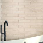 Wandtegel Cifre Ivory Emil Beige Glans Harlem Sand 7,5x30, Nieuw, 20 tot 40 cm, 10 m² of meer, Wandtegels