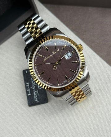 Mathey-Tissot - Rolly III Date Two-Tone Linnen - Sans prix, Nieuw