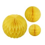 Gele Honeycomb 3st, Verzenden, Nieuw