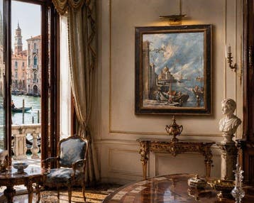 Escuela Barroca Italiana (XVIII) follower of Canaletto,