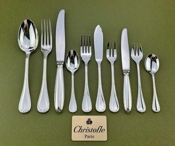 Christofle - Tafelservies voor 12 (127) - Linten -