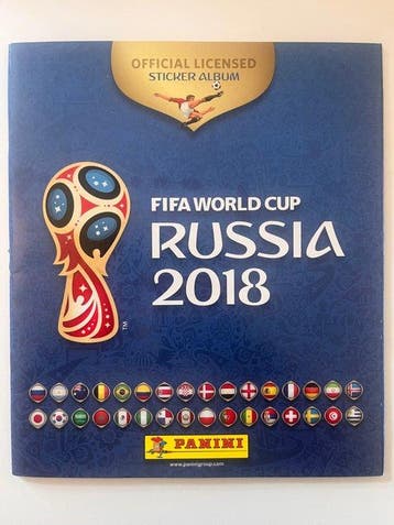 Panini WC Russia 2018 Cristiano Ronaldo, Lionel Messi,