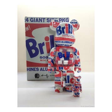 Andy Warhol (1928-1987) - Bearbrick x Andy Warhol Brillo, Antiek en Kunst, Kunst | Schilderijen | Modern