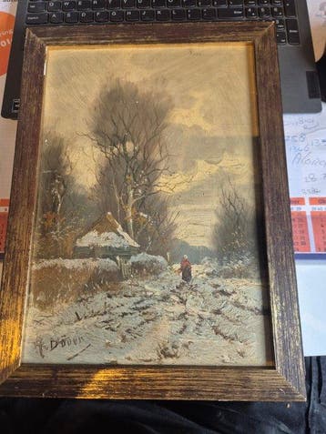 H.Douwe (XX) - Winterlandschap
