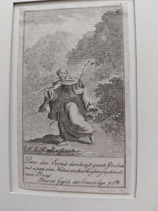 Daniel Niklaus Chodowiecki (XVIII) - History of the Crusades, Antiek en Kunst, Antiek | Overige Antiek