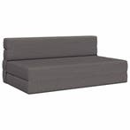 vidaXL Vouwsofa Bed Lichtgrijs 203 x 152 x 15 cm Stof, Huis en Inrichting, Verzenden, Nieuw