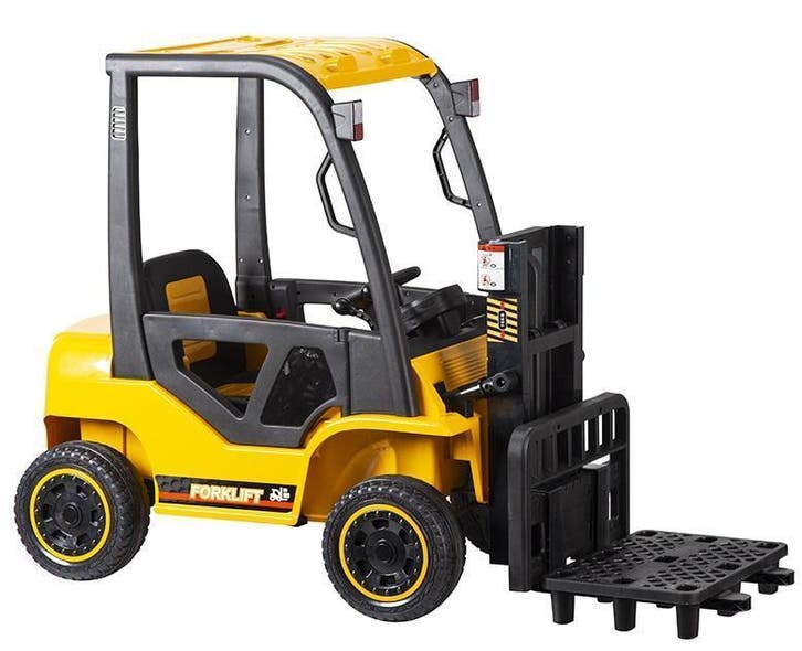 Heftruck , Vorklift, geel, eva, blueTooth, leather, 12V10ah,, Enfants & Bébés, Jouets | Extérieur | Véhicules à batterie, Enlèvement ou Envoi