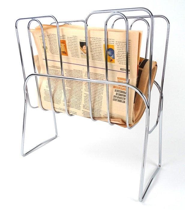 Rexite - Enzo Mari - Tijdschriftenhouder - Pers -, Antiquités & Art, Antiquités | Meubles | Chaises & Canapés