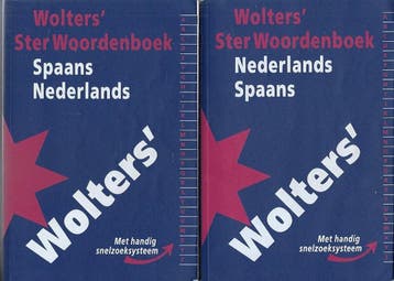 STERWRDBOEK NEDERL-SPAANS 9789001813086 GRONINGEN WOLTERS, Gelezen, Verzenden, Nederlands, GRONINGEN WOLTERS