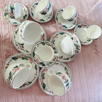 Villeroy & Boch - Koffieservies voor 4 (17) - Porselein