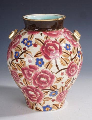 Boch Frères, La Louvière - Raymond Chevalier - Vase - Vaas, Antiek en Kunst