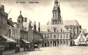 België - Stad en Landschap - Stad Veurne - gevarieerd met, Verzamelen, Gelopen