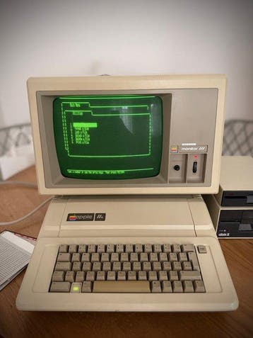 Apple +Apple III Moitor - Computer - In vervangende