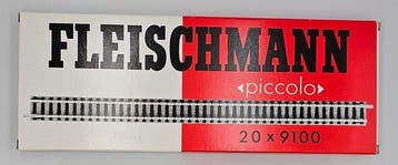 Fleischmann N - 20x 9100, 8x 9125 - Voie ferrée pour trains