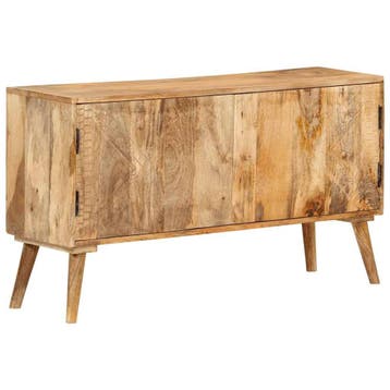 vidaXL Dressoir 110x30x60 cm massief mangohout, Verzenden