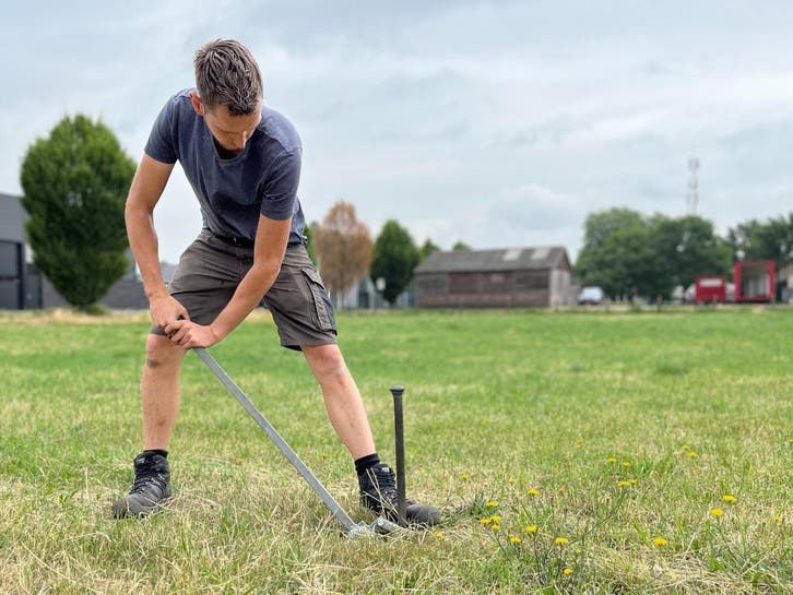 Tentharingtrekker geschikt voor 25 - 35 mm tentharingen, Caravans en Kamperen, Tentaccessoires, Nieuw, Ophalen of Verzenden