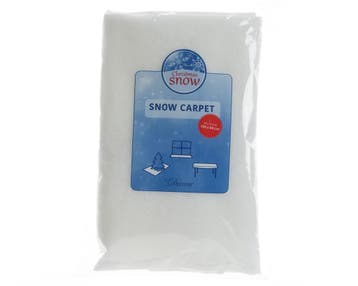 Sneeuwdeken wit polyester 100x80 cm Decoris, Nieuw