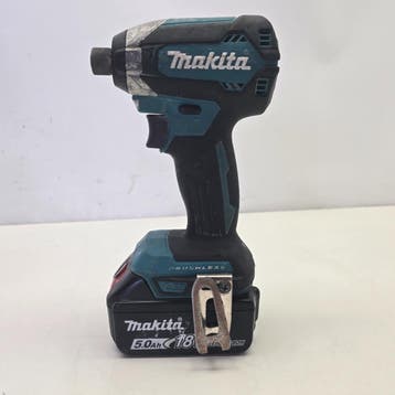 Makita DTD153 Slagschroevendraaier Incl. Accu | Gebruikt, Doe-het-zelf en Bouw, Gereedschap | Boormachines, Ophalen of Verzenden
