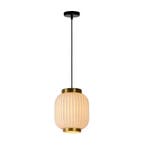 Hanglamp Lucide GOSSE -  - Ø 19,5 cm - 1xE27 - Wit, Verzenden