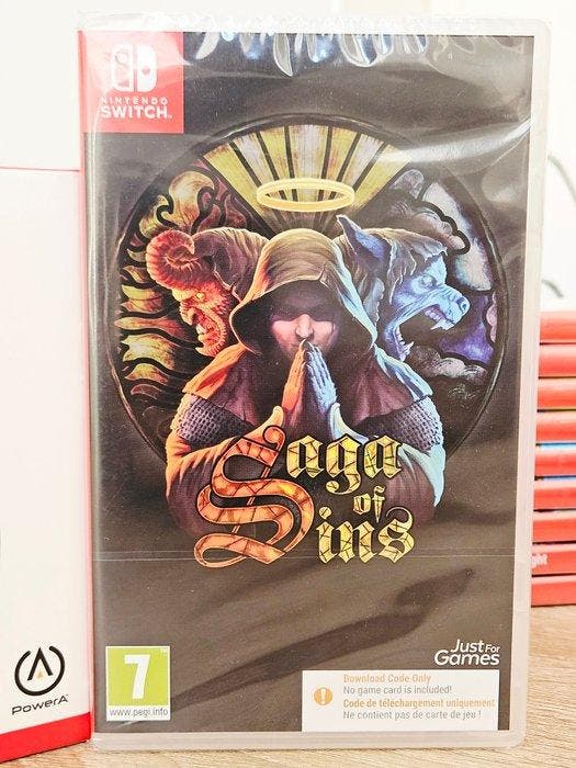 Nintendo - Switch - Manette Super Mario + Saga Of Sins +, Consoles de jeu & Jeux vidéo, Consoles de jeu | Accessoires Autre